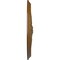 Ekena Millwork Washington Ceiling Medallion (Fits Canopies up to 2 7/8"), 17 1/8"OD x 1 1/2"P, Smokey Topaz CM17WASTF - alternate 3